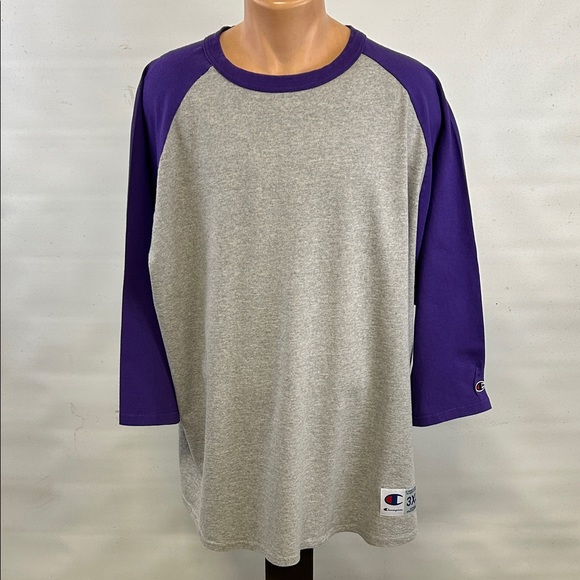 Champion Other - Champion Raglan Baseball Tee.  3XL
